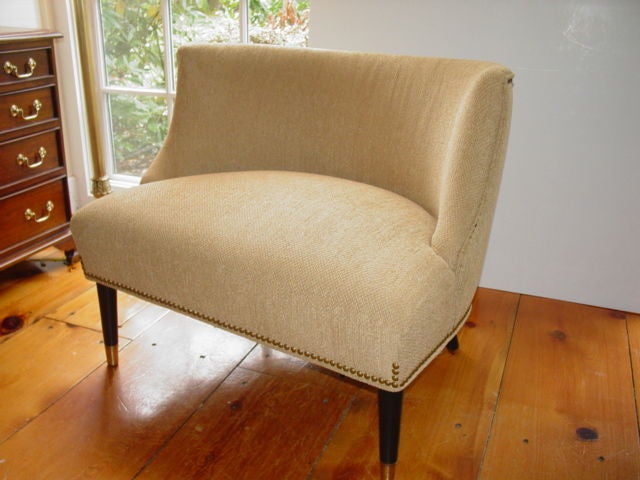 1950s Gondola  Shaped/ Barrel Chair