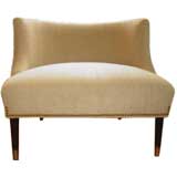 1950s Gondola  Shaped/ Barrel Chair