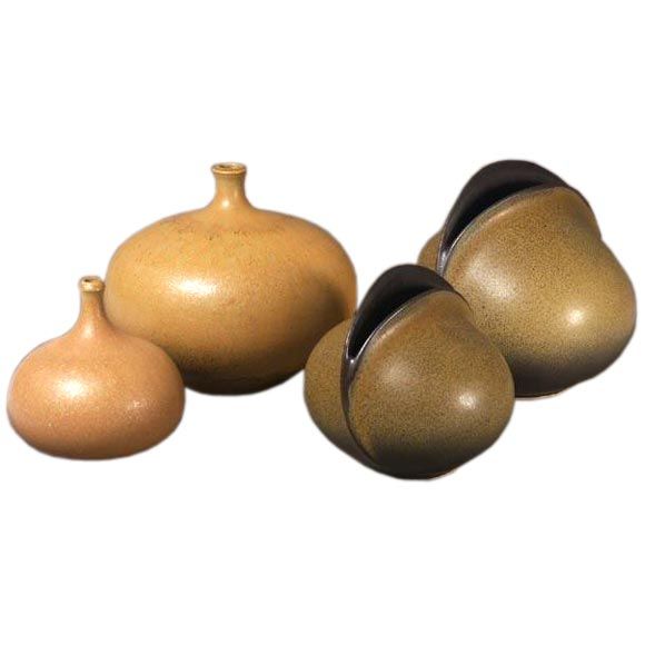 Group of Cermic Vases by Knabstrup and Rosenthal