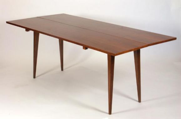 American Edward Wormley for Dunbar Expanding Console Dining Table