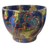 Wildly Glazed Bowl by Michael Anderson