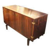 Rosewood Credenza with Brss Hardware