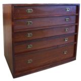 Fantastic Diminutive Rosewood Chest of Drawers by Ole Wanscher