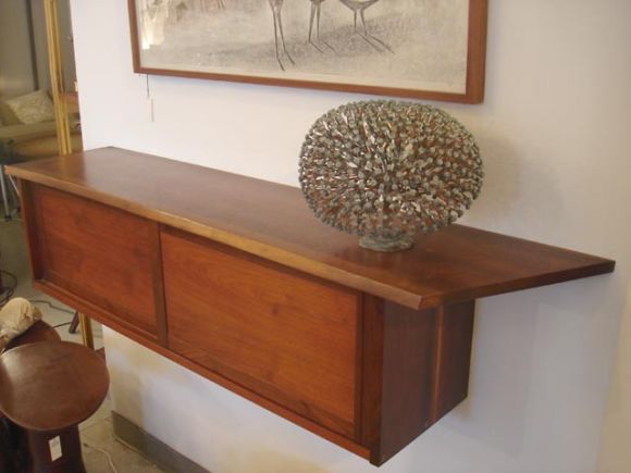 George Nakashima Hanging Cabinet