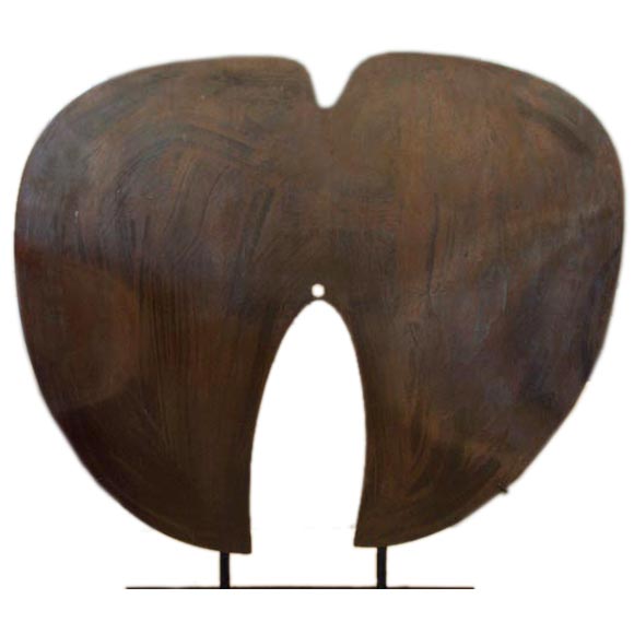 Bronze "Molar" Gong by Harry Bertoia