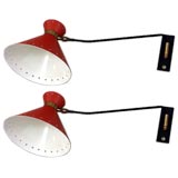 Pair of French Adjustable Sconces