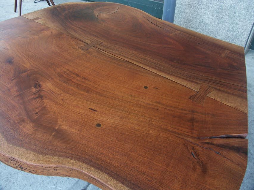 20th Century Walnut Coffee Table by Nakashima Woodworker Gino Russo