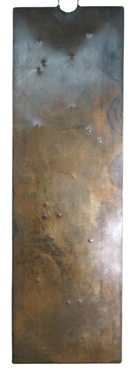 "Orion" A Bronze Double Rectangular Gong by Harry Bertoia