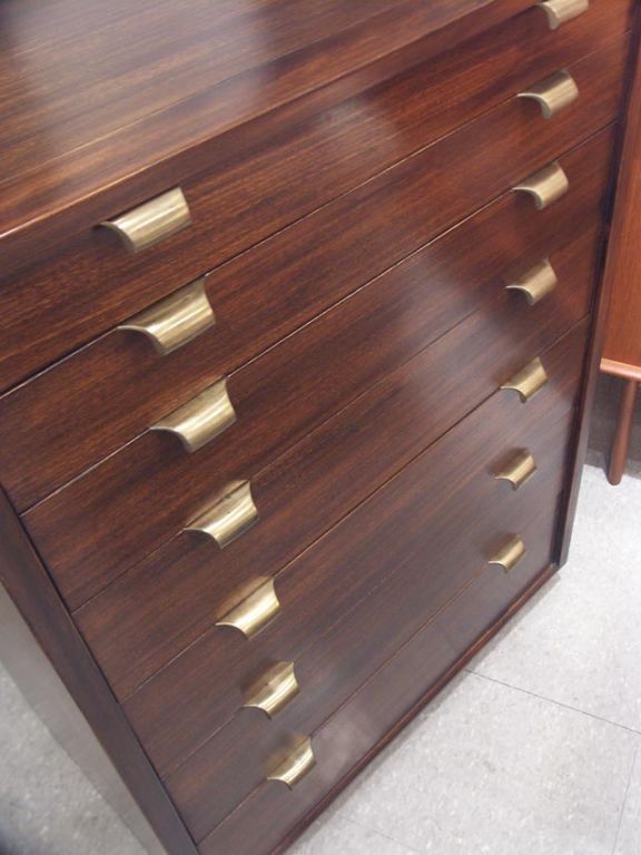 Edward Wormley Highboy Chest of Drawers by Drexel