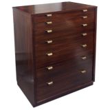 Vintage Edward Wormley Highboy Chest of Drawers by Drexel