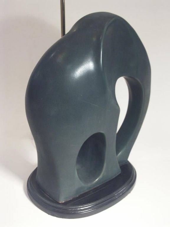 American Pair of Delightful Ceramic Elephant Table Lamps