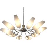 Outstanding Itailan Chandelier with 10 Solid Brass Arms