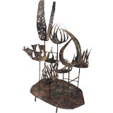 Incredible Paul Evans Brutal Sculpture