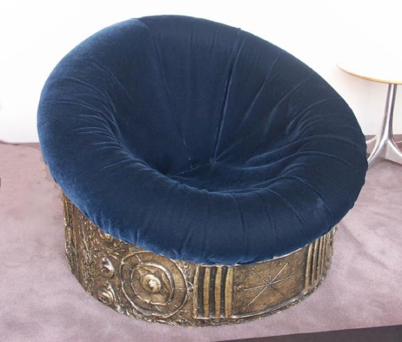 Pair of Lounge Chairs Attributed to Paul Evans
