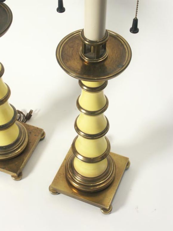 Pair of Massive Table Lamps by Stiffel