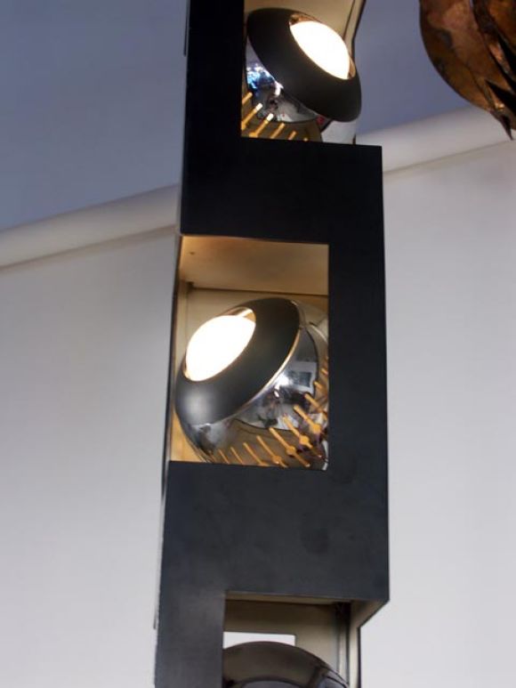 Arredoluce Column Lamp Attributed to Angelo Lelli