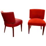 Pair of Gilbert Rohde Side Chairs by Herman Miller Furniture Co.