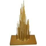 "Bertoia " Glass and Metal Sculpture