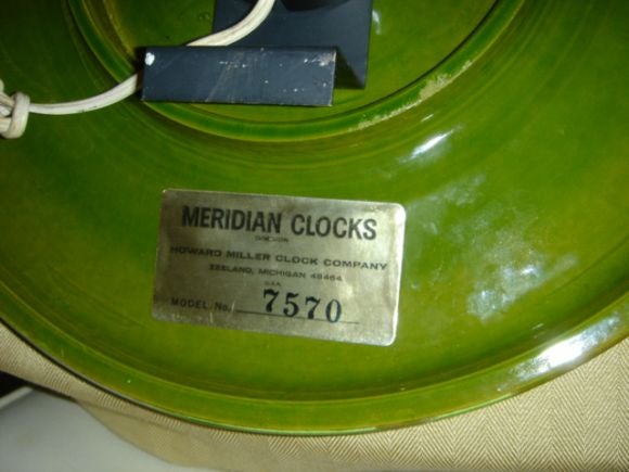 Mid-20th Century Howard Miller Clock For Sale