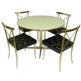 Billy Haines Breakfast Table and Chairs
