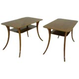 T. H. Robsjohn-Gibbings Klismos Lamp Tables T. H. Robsjohn-Gibbings Klismos Lamp Tables