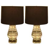 Lucite Table Lamps