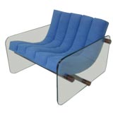 1970s Glass Sided Chair