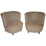 Pair of Gilbert Rohde Tub Chairs