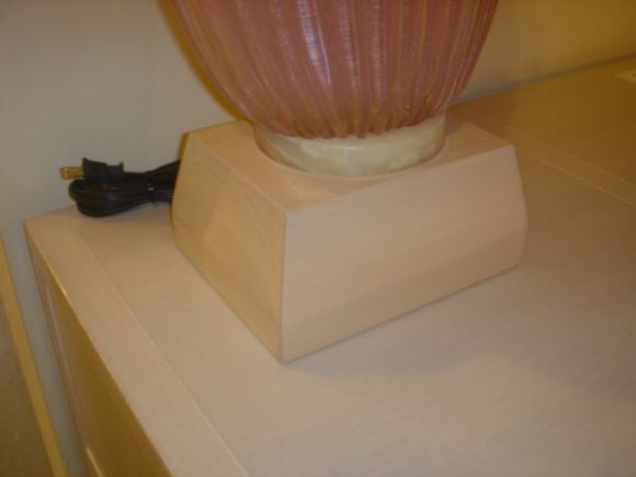 Murano  Glass Table Lamp