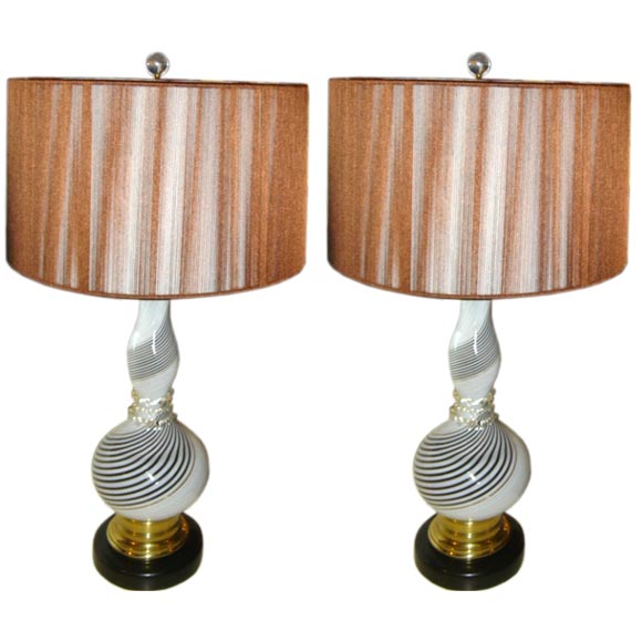Dino Martens Venetian Table Lamps