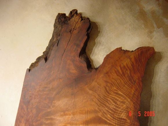 pair of redwood panels, ready to make into a screen or table For Sale 1