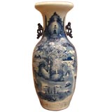 Ching Dynasty Export ware tall vase