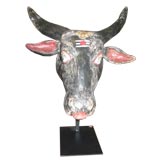 Bull's Head on Stand