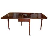 Antique English Mahogany Dropleaf Table