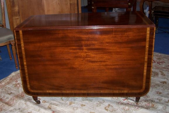 English Mahogany Dropleaf Table
