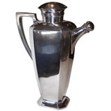 Art Deco Grand Scale Sterling Martini Shaker/Pitcher