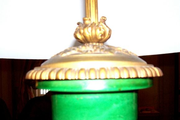 Chinese Polychrome Glazed Ceramic Vase 2