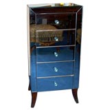 Art Deco Mirrored Chiffonière