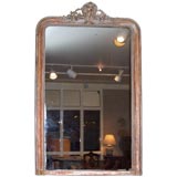 Louis Philippe Painted and Parcel Gilt Mirror