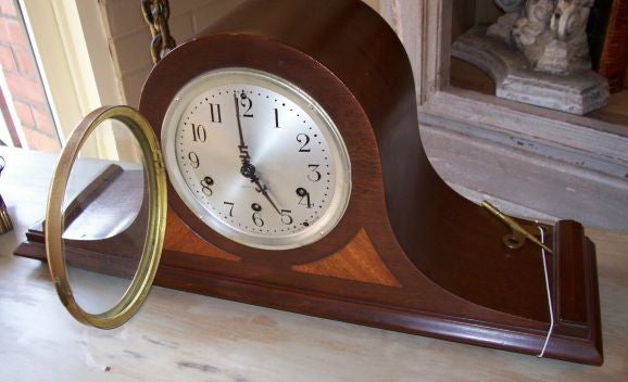 20th Century Seth Thomas Walnut Mantle Clock