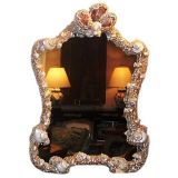Italian Grotto Style Shell Encrusted Mirror