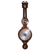 William IV Period Painted Wood Barometer