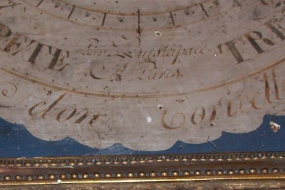 Louis XVI Giltwood Barometer For Sale 1