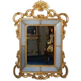Italian Rococo Style Giltwood Mirror