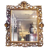 Rococo Style Giltwood Mirror