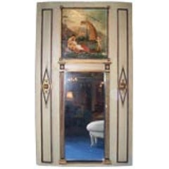 Neoclassic Style Trumeau Mirror 9