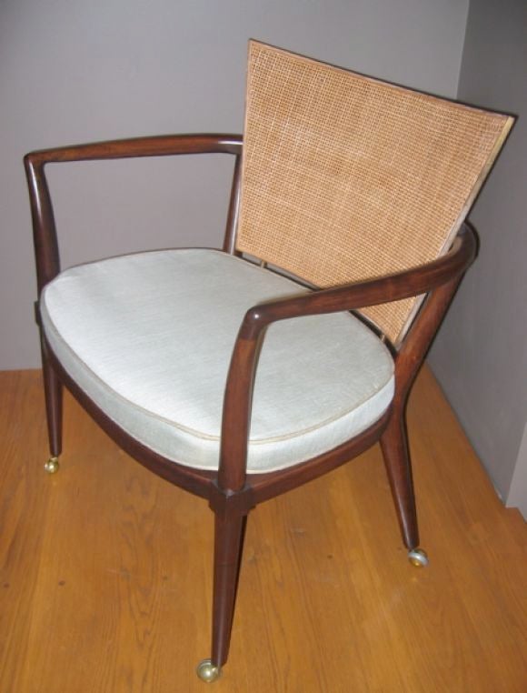 Pair of Side Chairs By Burt England 4