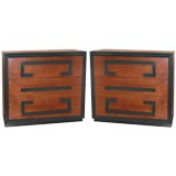 Pair of Dressers in the style of James Mont