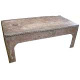 Riveted Galvanized Coffee Table