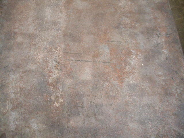 Riveted Galvanized Coffee Table 1